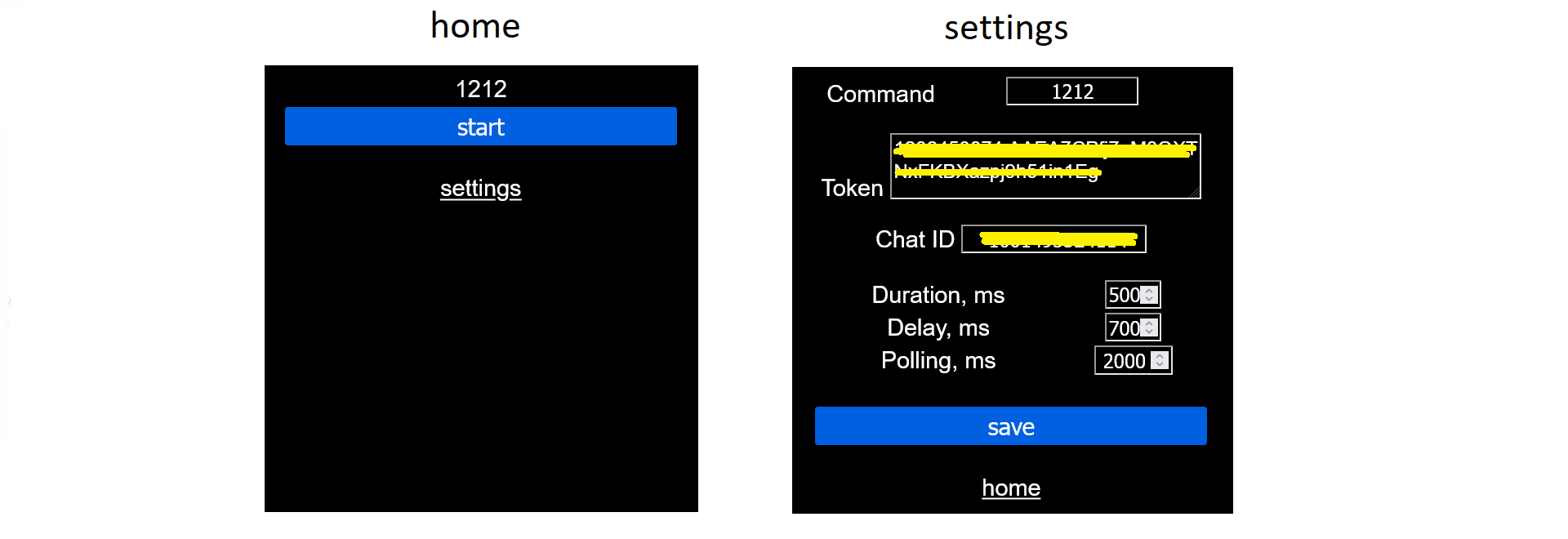 ESP 01 Relay Telegram UniSprint